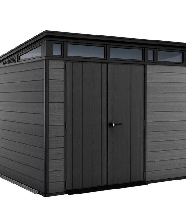 Keter Cortina Shed 9 x 7ft - Grey