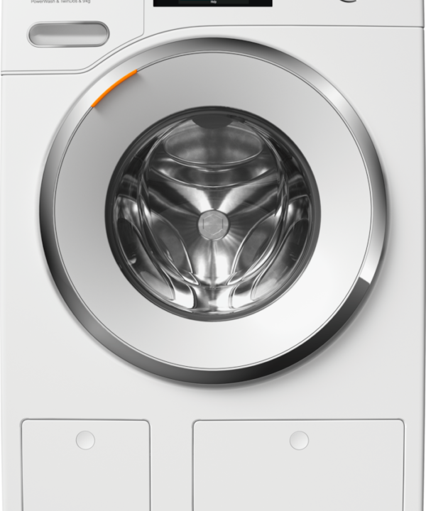 Miele 9kg Front-Load Washing Machine, 1600 rpm, Auto Detergent Dosing, Steam & WiFi, White