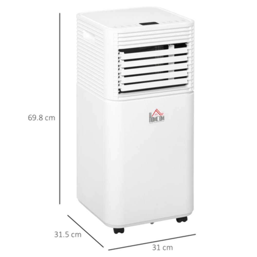 9000 BTU Portable Air Conditioner with Dehumidifier, Sleep Mode, Remote Control & Window Kit - Image 3