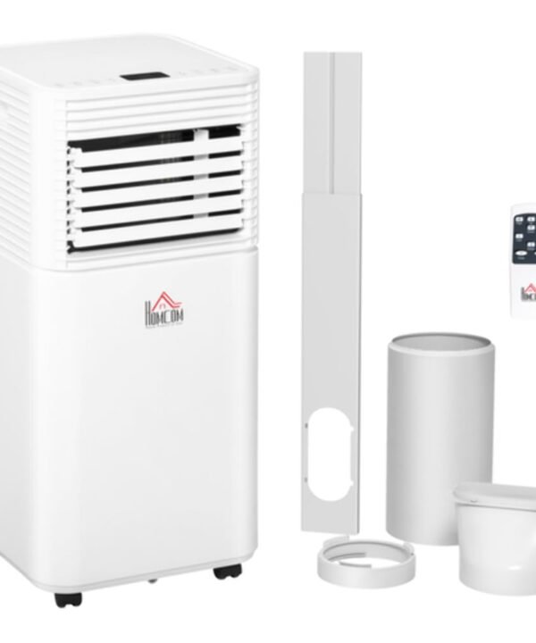 9000 BTU Portable Air Conditioner with Dehumidifier, Sleep Mode, Remote Control & Window Kit