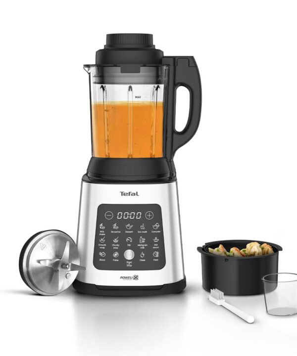 Tefal Blender & Soup Maker Perfectmix Cook, 2L, 10 Auto Programs, Smoothie Maker, Removable Blades