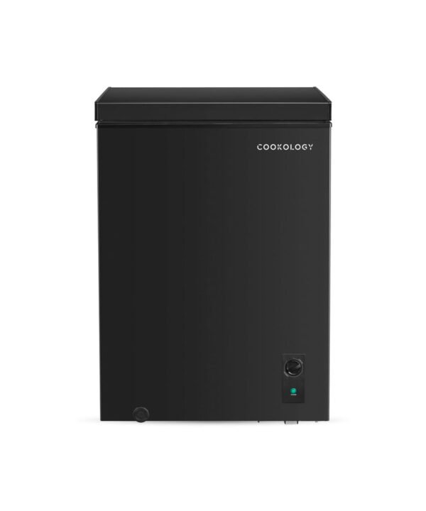 Cookology CCFZ142BK Freestanding Chest Freezer in Black - 142 Litre Capacity