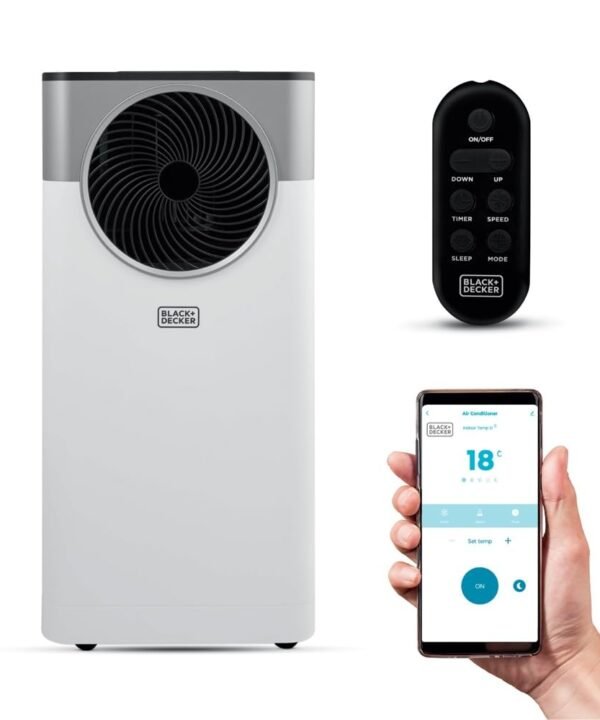 Smart Portable Air Conditioner with 3-in-1 Cooling, Fan & Dehumidifier Functions
