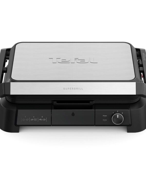 Tefal SuperGrill 3in1 XL, Indoor Grill, BBQ, Oven Style, Panini, Adjustable Temperature, XL Surface