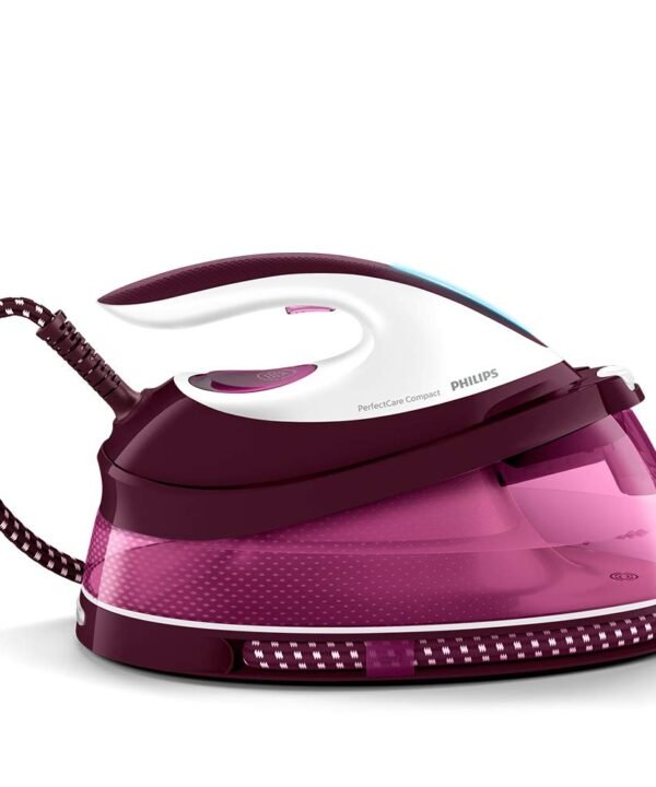 Philips PerfectCare Compact Steam Generator - 2400W, 400g Steam Boost, 6.5 Bar Pressure