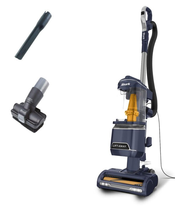 Shark Corded Upright Vacuum Cleaner 1.1L with Anti Hair Wrap Technology, LED Headlights, Lift-Away