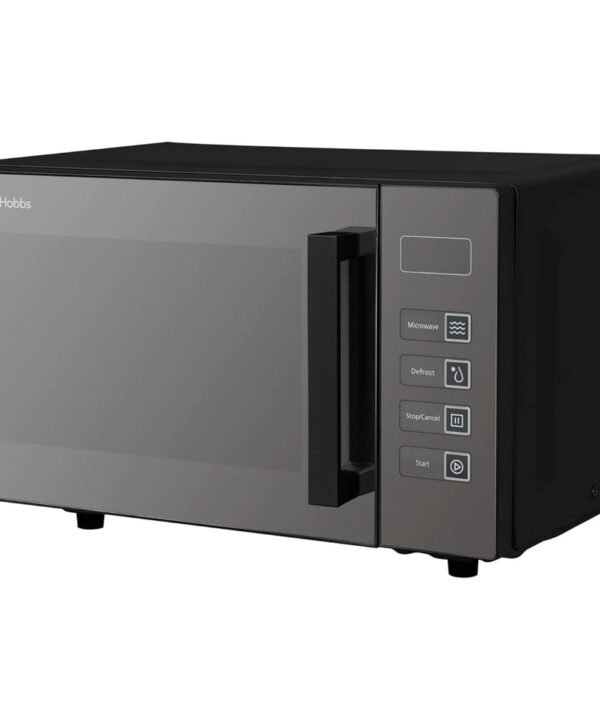 Russell Hobbs RHEM2301B 23L Easi Flatbed Digital 800w Solo Microwave, Freestanding, Black