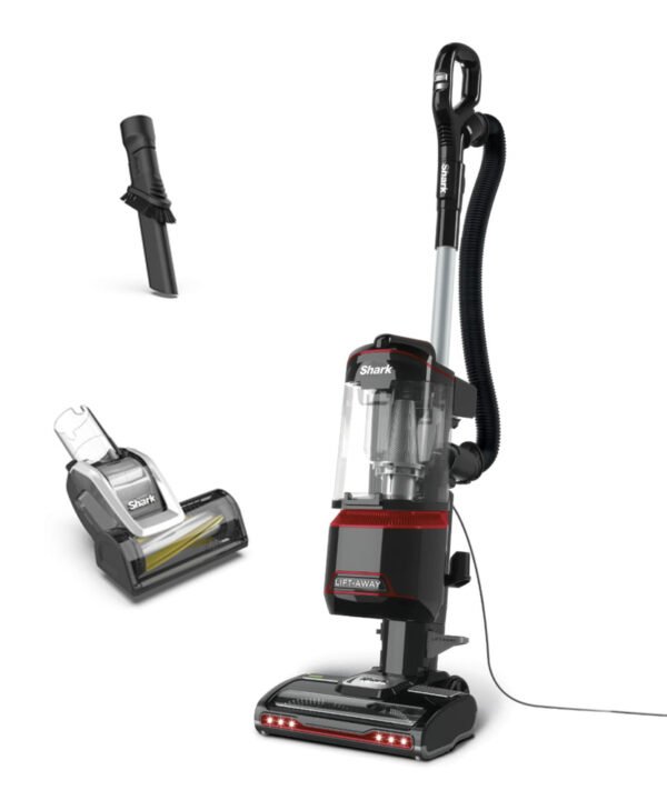Shark Corded Upright Vacuum Cleaner 1.1L with Lift-Away Technology, Pet Model, LED Headlights