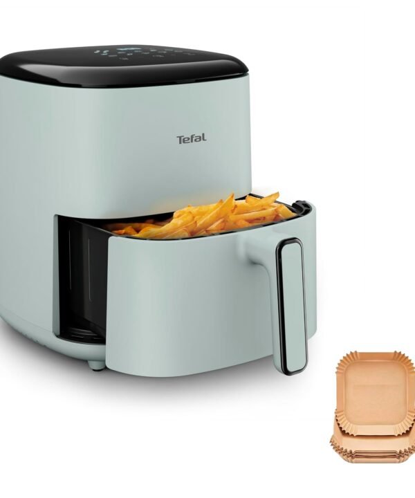 Tefal Air Fryer 5L 1500W 10 Programs Digital Touch Eucalyptus