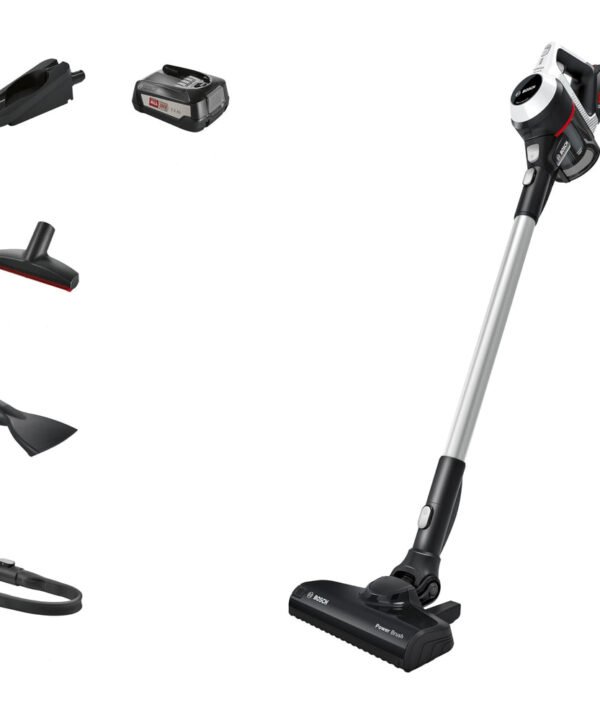 Bosch BCS612GB Unlimited 6 ProHome Cordless Stick Vacuum Cleaner, Ultra Lightweight Design