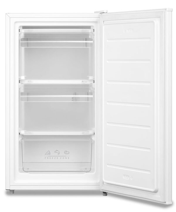 Under Counter Freezer 60L Freestanding With Reversible Door White