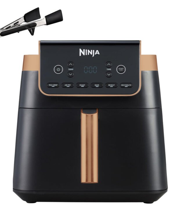 Ninja Air Fryer MAX PRO, 6.2L, Uses No Oil, Large Square Single Drawer, Roast, Bake, Air Fry