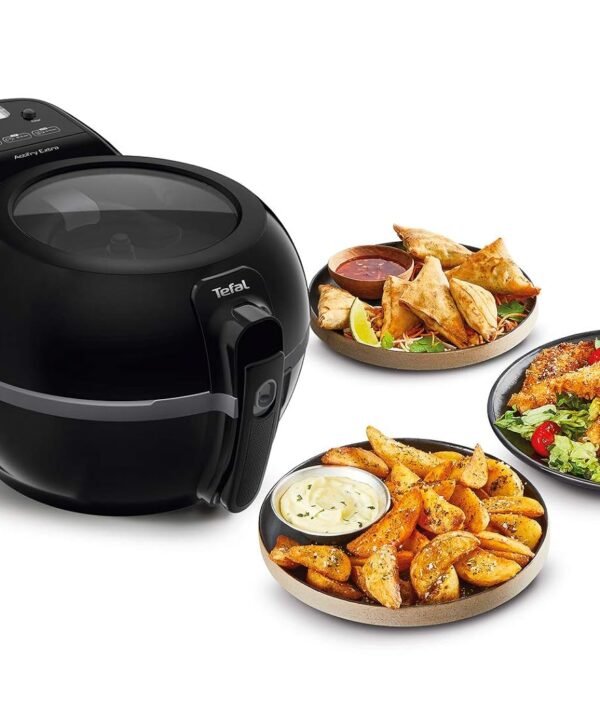 Air Fryer 1.2kg Capacity 1550W 6 People Low Oil Automatic Scoop Black