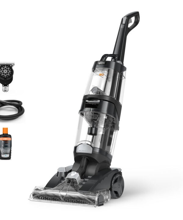 Vax Platinum Power Max Carpet Cleaner Machine, Rug, Upholstery, Car, Stair Upright Shampooer Washer