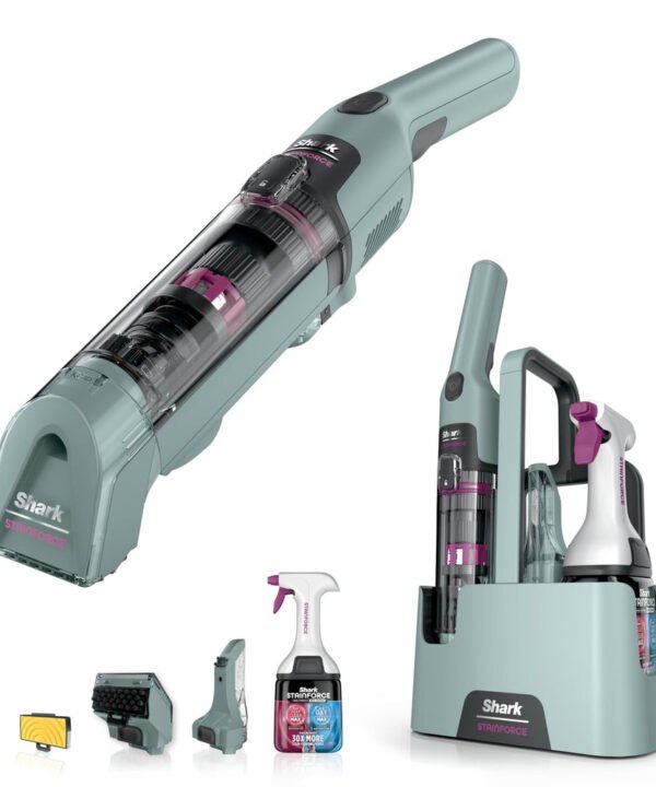 Shark StainForce Cordless Spot Cleaner Lightweight & Portable Spot, Stain, & Odour Eliminator for Carpets
