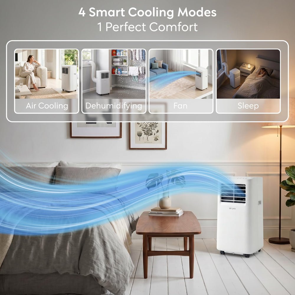Smart 4-in-1 Portable Air Conditioner with WiFi Control & Window Kit - Image 3