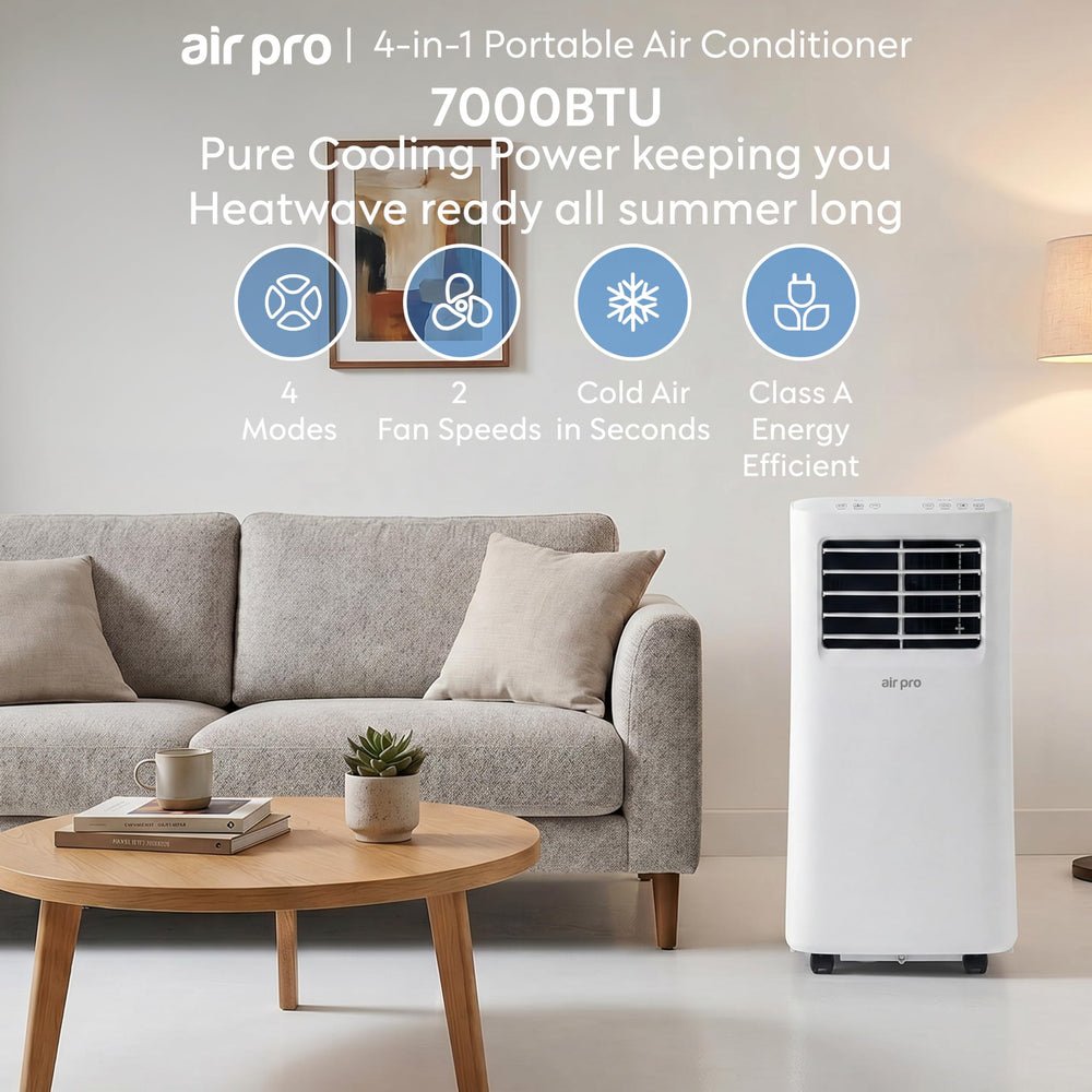 Smart 4-in-1 Portable Air Conditioner with WiFi Control & Window Kit - Image 2