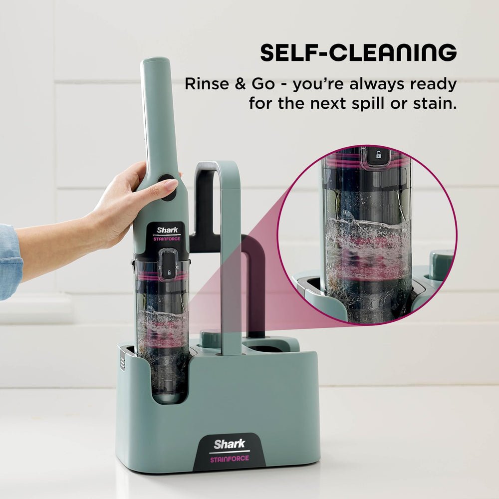 Shark StainForce Cordless Spot Cleaner Lightweight & Portable Spot, Stain, & Odour Eliminator for Carpets - Image 3
