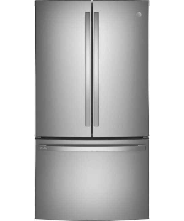 GE Profile 36 Inch Wide 23.1 Cu. Ft. Counter Depth French Door Refrigerator with TwinChill Evaporators