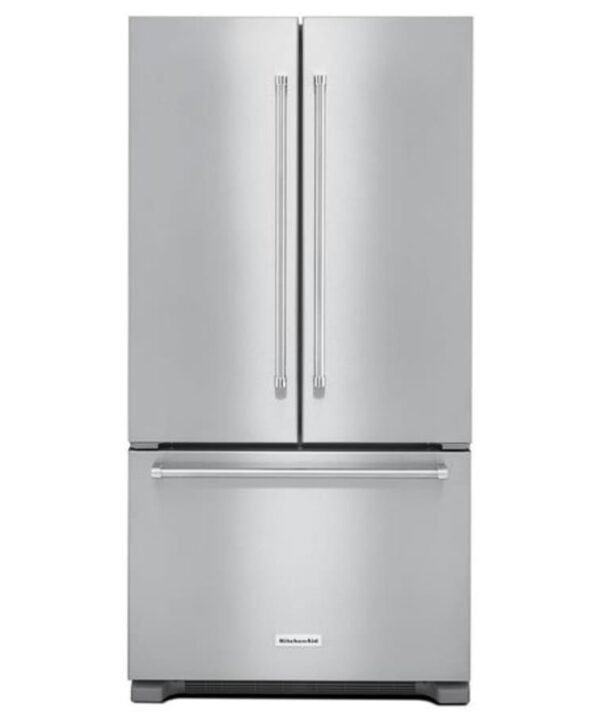 KitchenAid 36 Inch Wide 22.0 Cu. Ft. Counter Depth French Door Refrigerator with ExtendFresh and Internal Water Dispenser